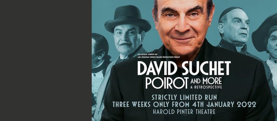 David Suchet Poirot and More A Retrospective, Harold Pinter Theatre, Leeds